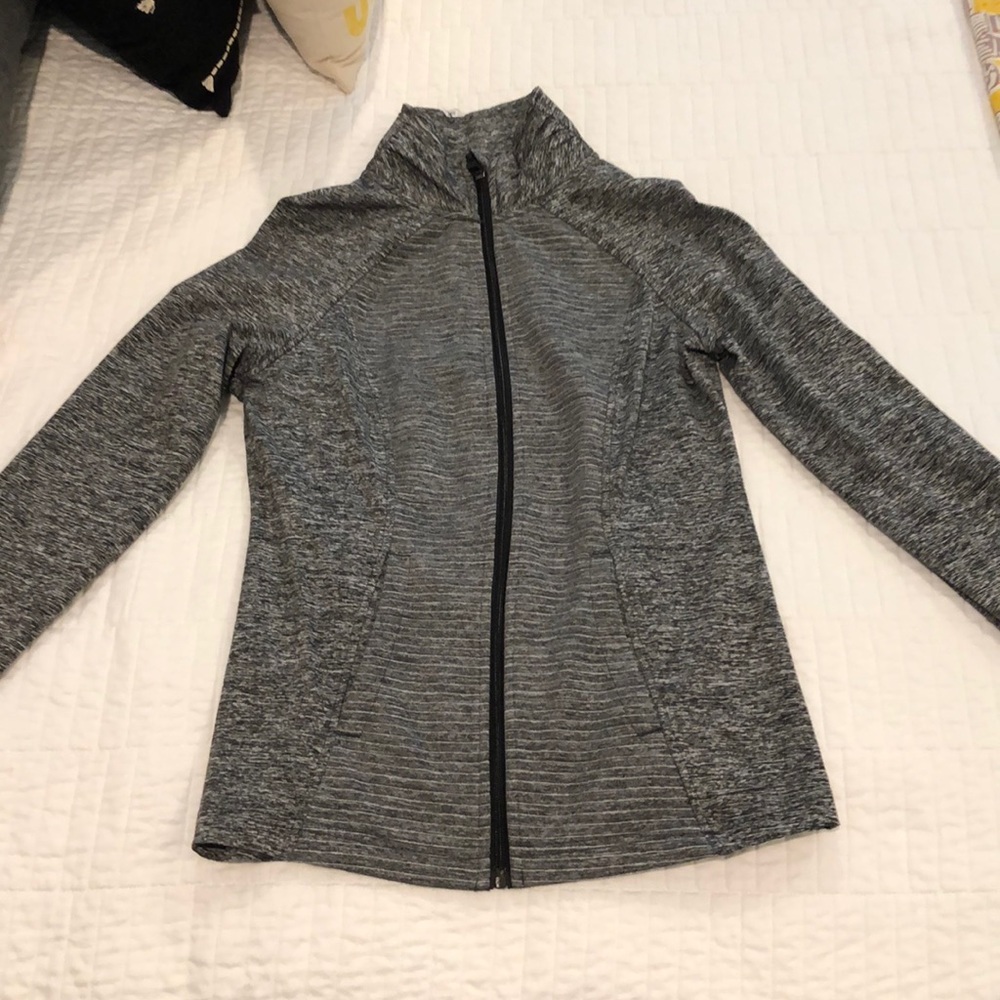 Gray lightweight jacket